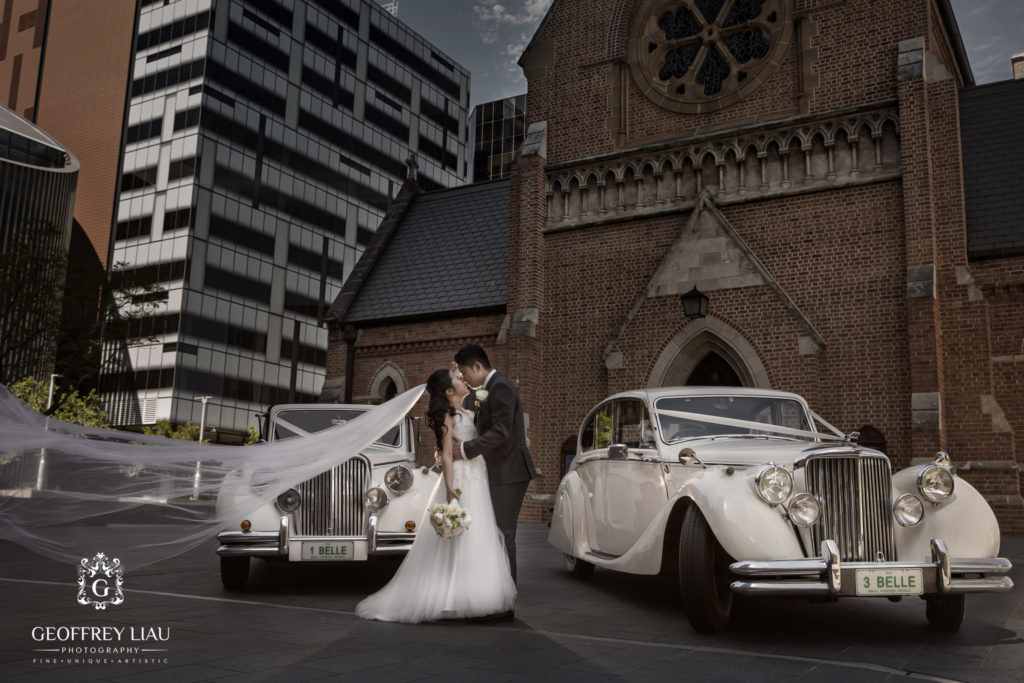 perth wedding photographer bridal car