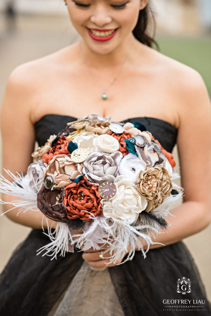 Bride bouquet details