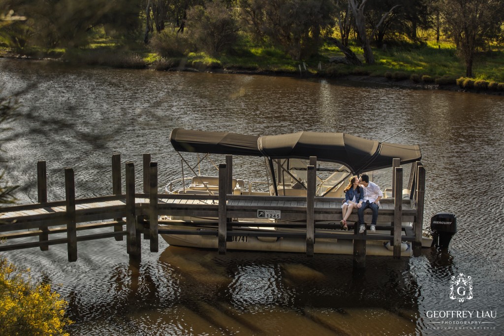 Perth Engagement Session Jetty