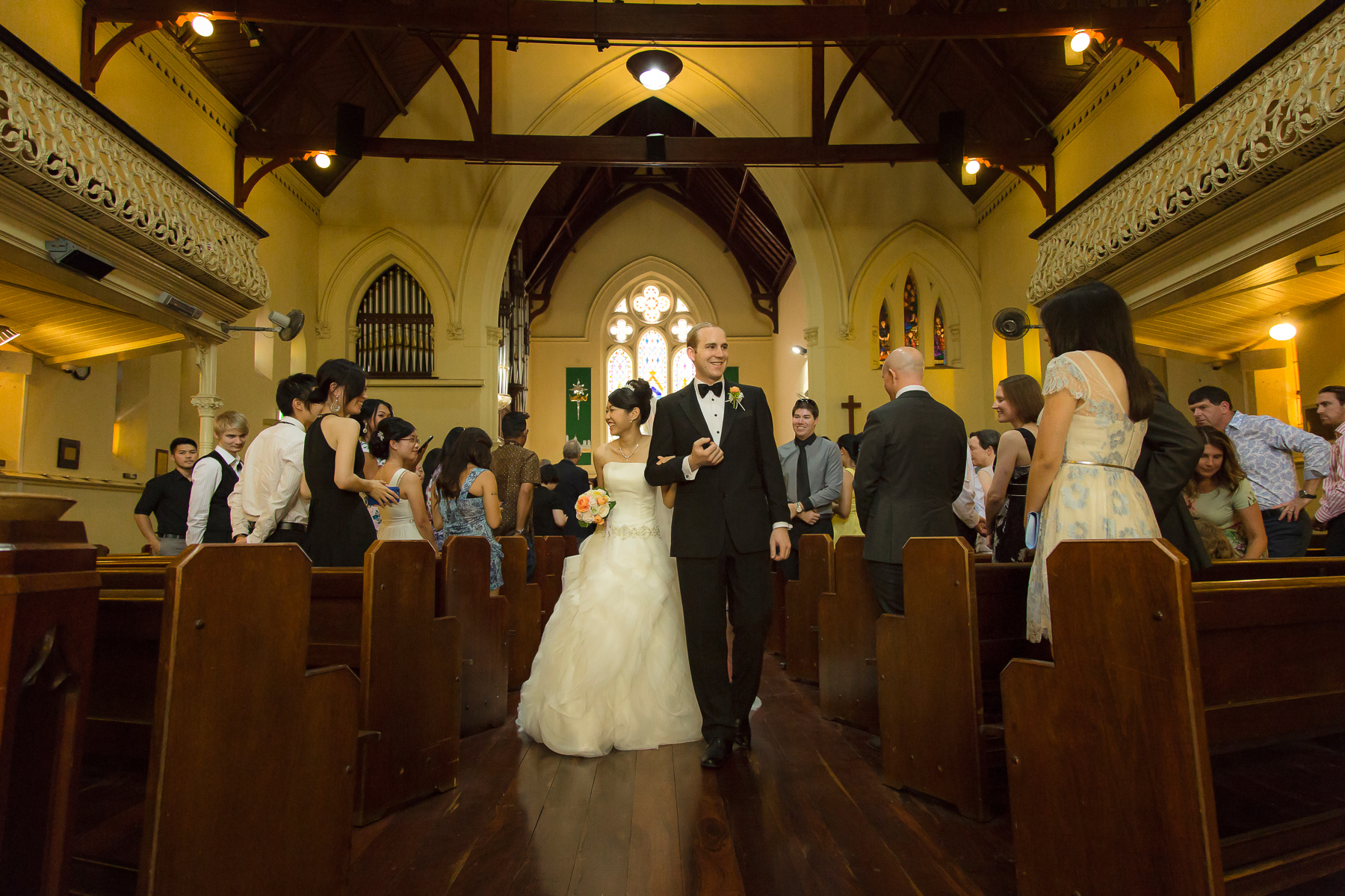 Wesley Church Wedding Perth