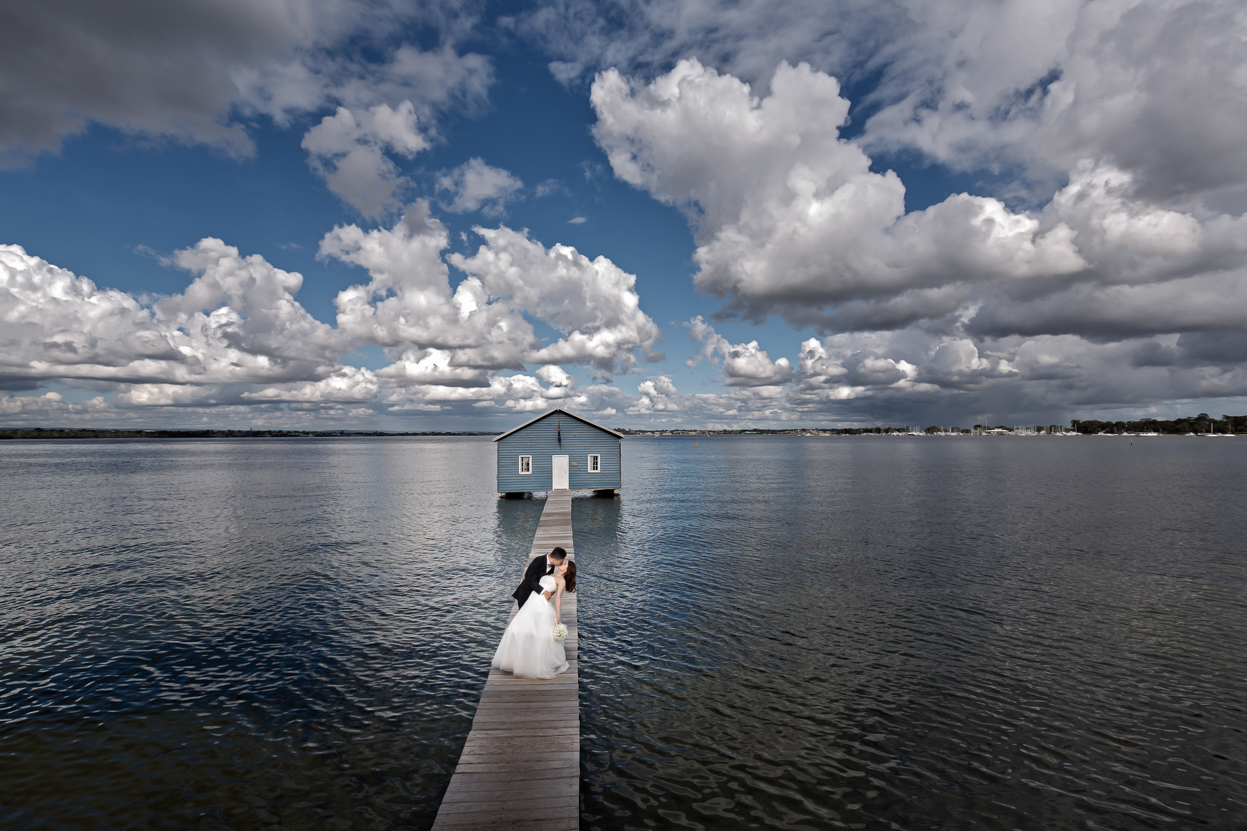 Blue Boat Shed Wedding