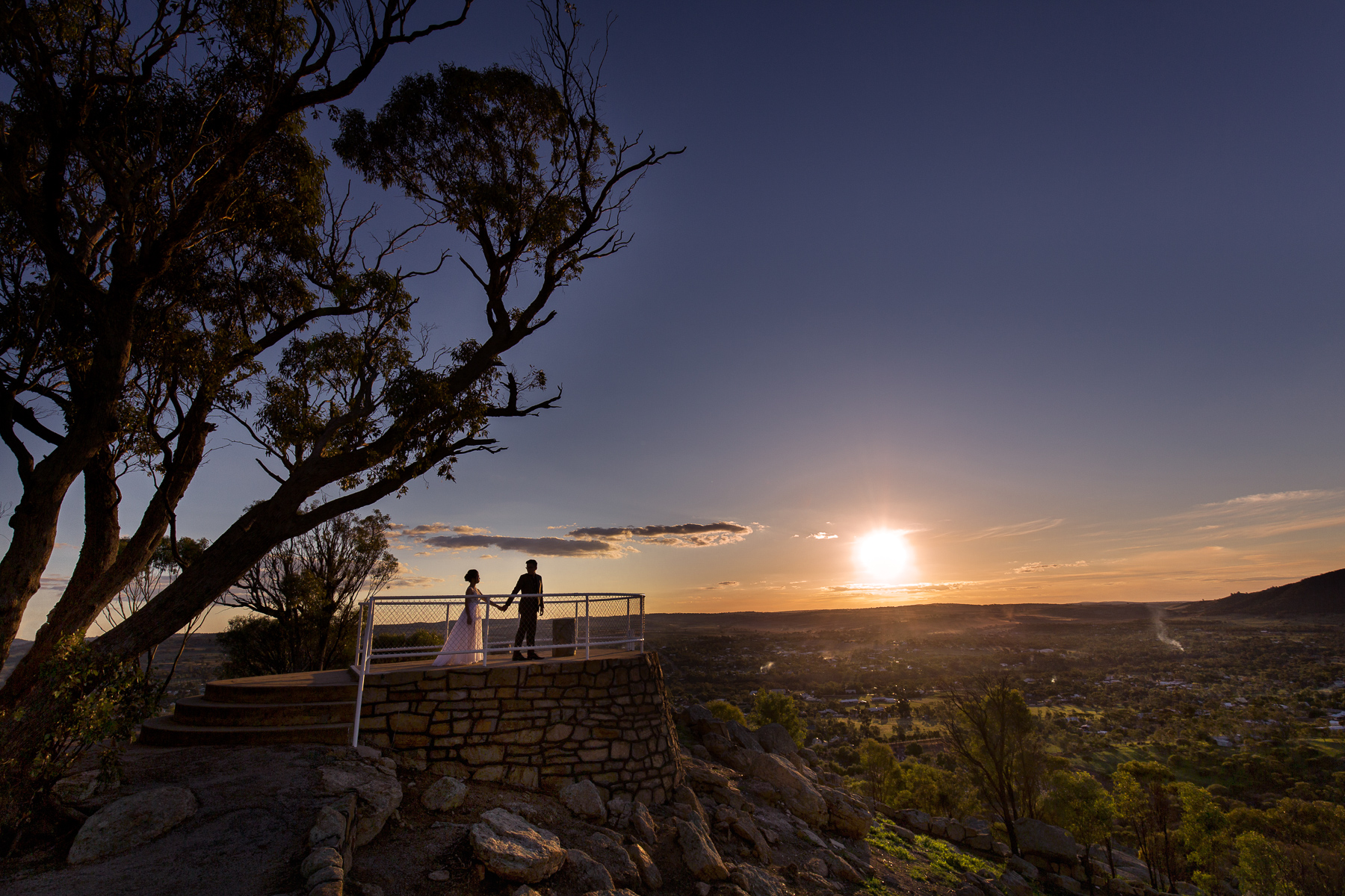 York sunset prewedding