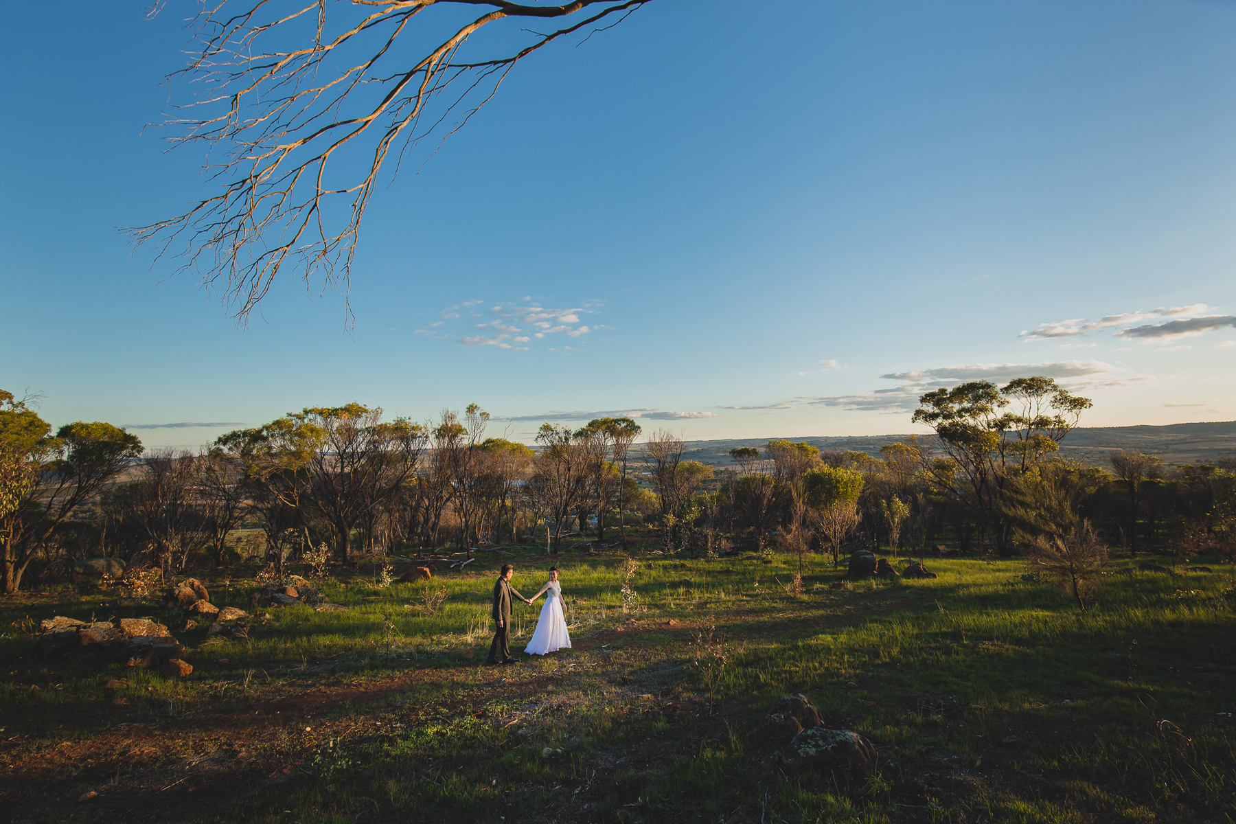 York sunset prewedding