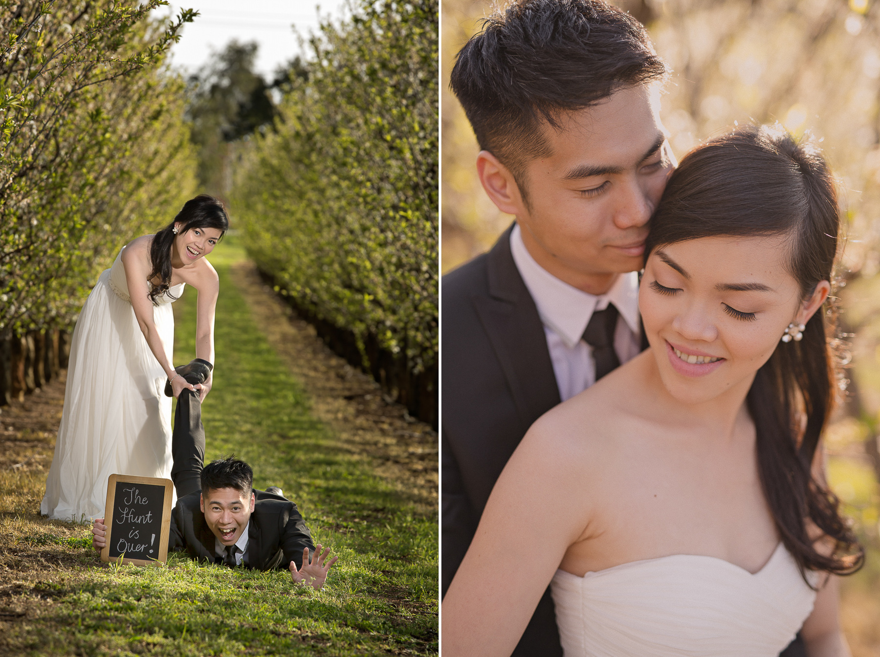 Cherry Blossom Prewedding Perth