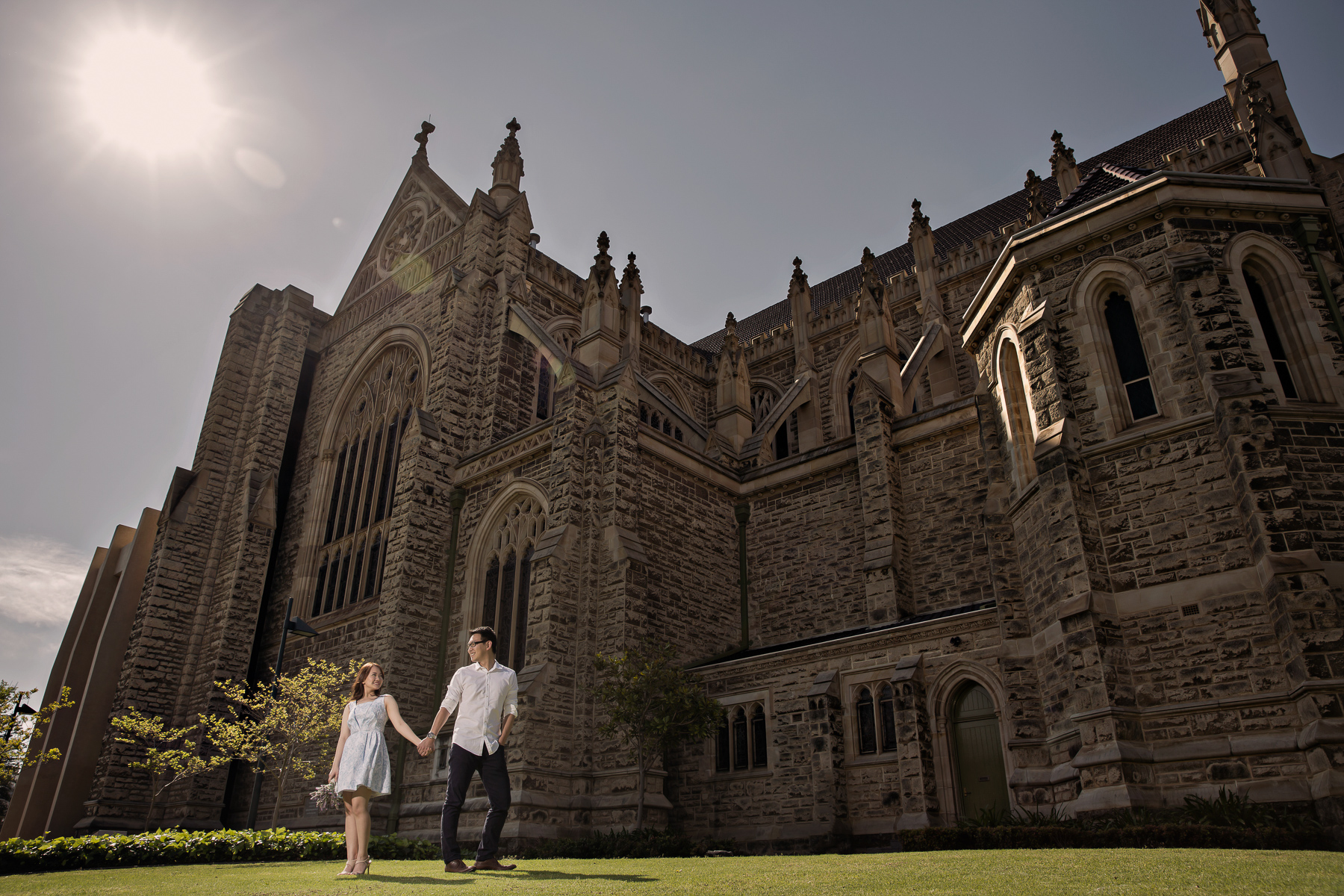 St Mary's Cathedral Prewedding Perth